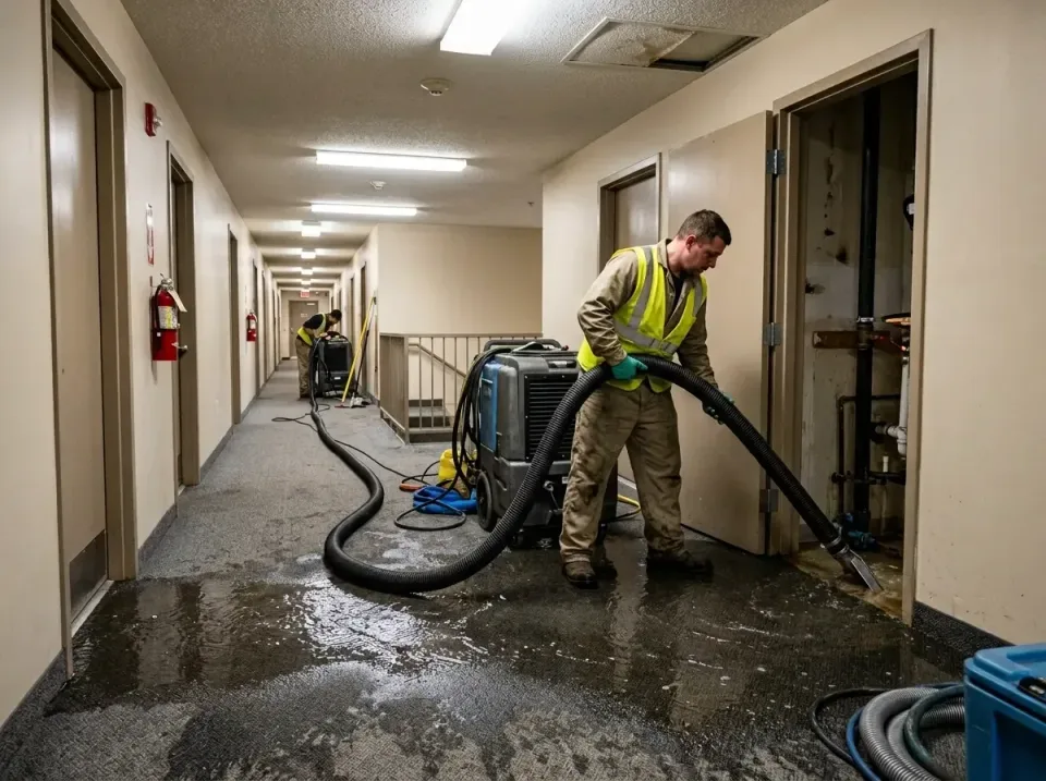 multi-unit-apartment-hallway-f-005 — frequently asked questions, Emergency Burst Pipe Water Extraction & Removal in China Gr…